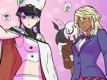 Komi-san X Guilty Gear